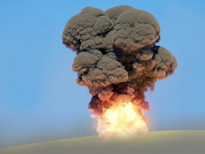 二战***大炸弹拆除时爆炸-波兰二战时重5400公斤炸弹爆炸 第3张