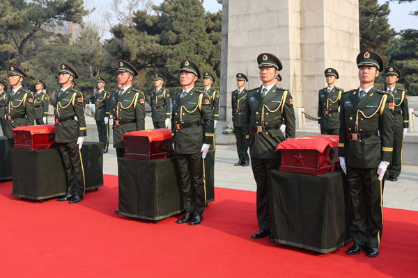 第七批在韩志愿军烈士安葬仪式第七批在韩志愿军烈士怎么牺牲的 第2张