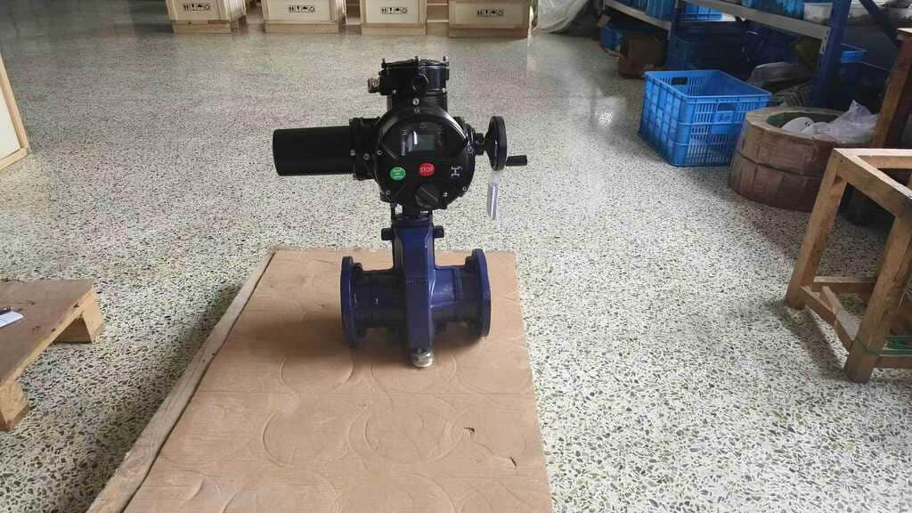 铸钢电动关夹阀：合力自动化的工业利器