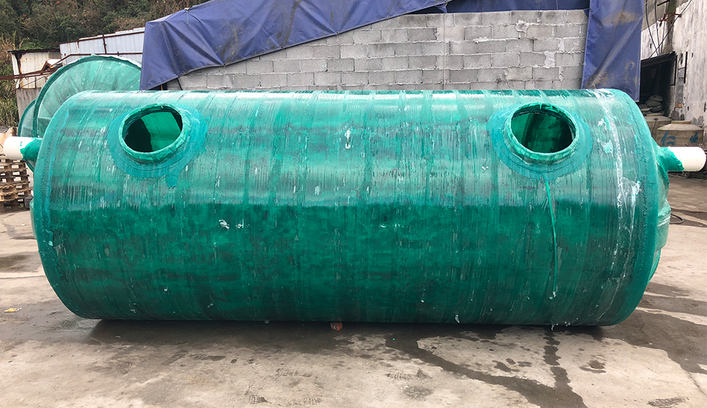 玻璃钢化粪池标准图集14ss706的应用与绿环玻璃钢的优势