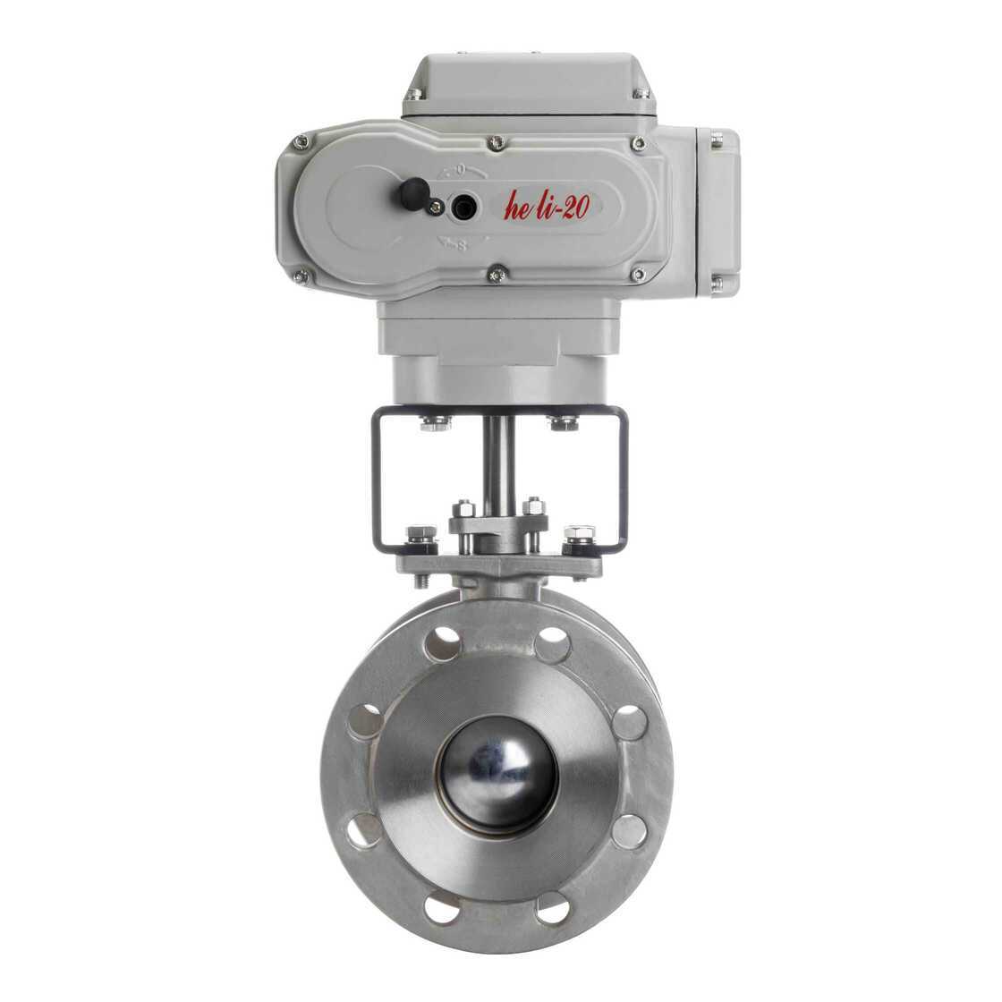 电动v型球阀的工作原理与应用前景